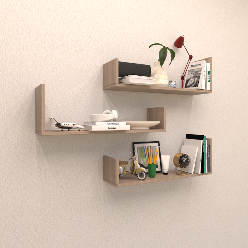 3 LÜ CORONA DUVAR RAFI