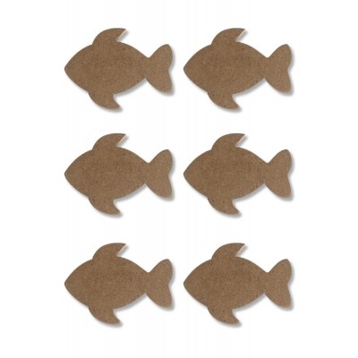 6’lı Mini Balık Obje Set