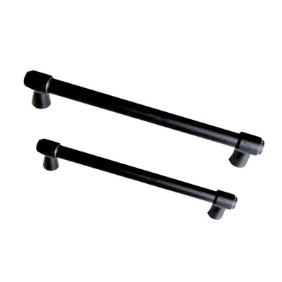 Egesel Boru Siyah Mobilya Kulp